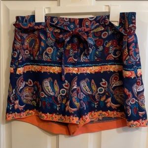 Paisley Print Women’s LOFT Shorts